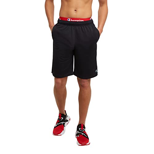 Champion mens 10' Core Training Short, Black, Large US