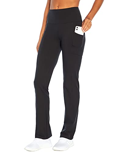 Marika Women's Eclipse Tummy Control Bootleg Pant, Black, X-Large
