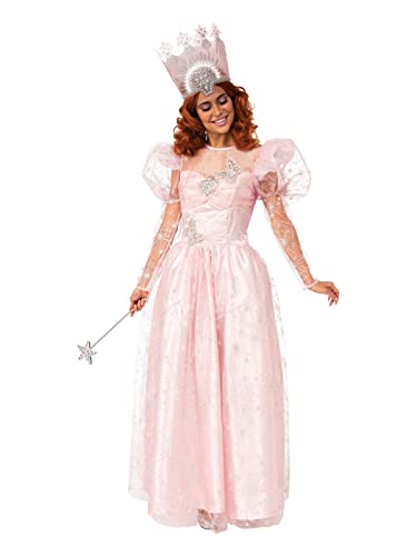 Rubie's Women's Wizard of Oz Glinda Costume Dress and Tiara, As Shown, Medium