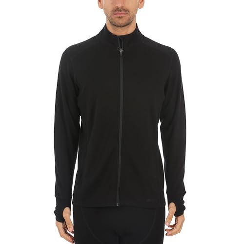 Minus33 Merino Wool Wilderness Expedition Full Zip Black Medium
