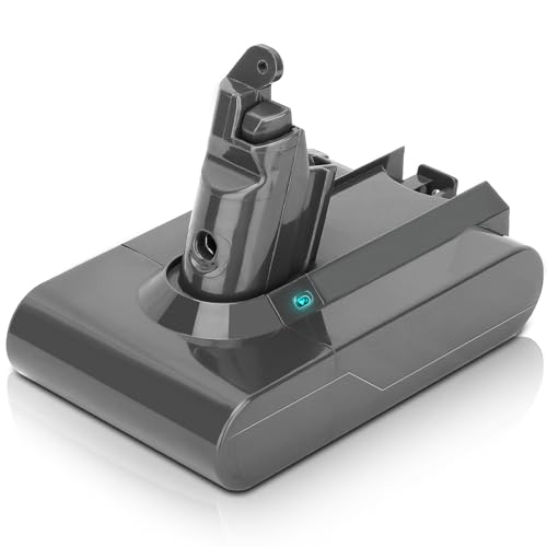 21.6V 5.0Ah V6 Lithium-ion Replacement Battery Compatible with V6 SV04 DC58 DC59 DC61 DC62 DC72 DC74 Absolute Animal Motorhead Slim SV03 SV04 SV05 SV06 SV07 SV09