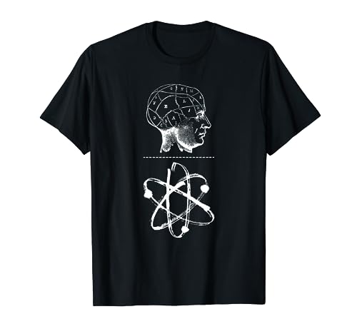 Mind Over Matter Motivational Quote Phrenology Psychology T-Shirt