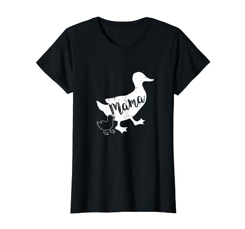Mama Duck and 1 Duckling, Fun Mom Shirt, Mom of 1 Shirt T-Shirt
