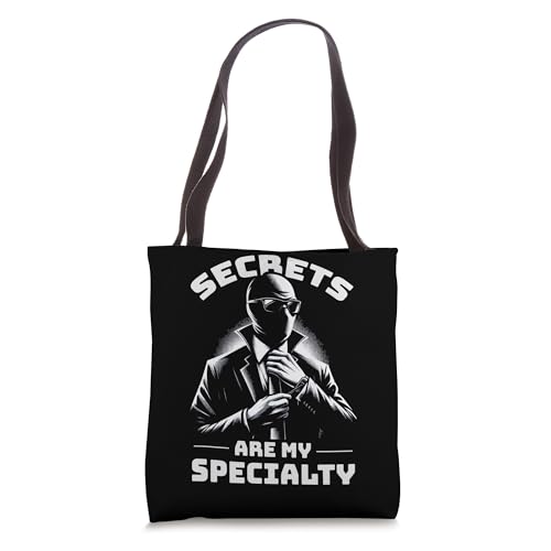 Secret Agent Undercover Detective Investigator Spy Tote Bag