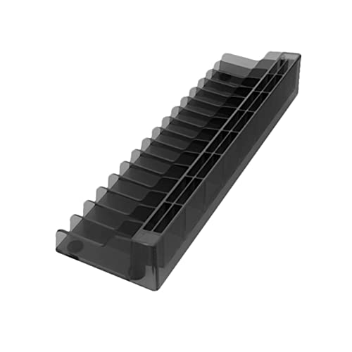 OSALADI Storage Box Game Disc Storage Holder Game Cards Holders Vertical Game Discs Holder Game Cards Discs Holder Game Cards Storage Holders Game Cards Holder Rack CD Dish Rack Abs Lite