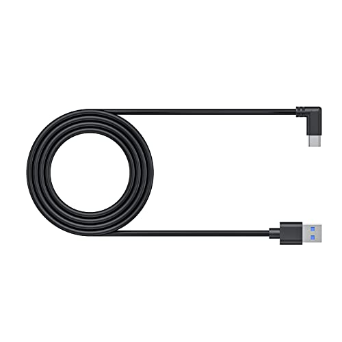 NexiGo 10Gbps Link Cable 10FT, Upgraded Fast Charging & High-Speed Data Transfer Cable, 90 Degree Angled USB 3.2 A to C, for Oculus Quest & Quest 2 VR Link Cable for PC Gaming