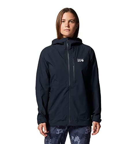 Mountain Hardwear Women's Stretch Ozonic Jacket, Dark Zinc, Large