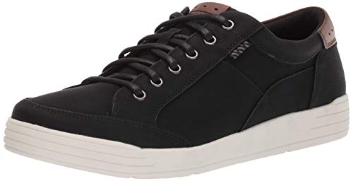 Nunn Bush Men's KORE City Walk Oxford Athletic Style Sneaker Lace Up Shoe, Black, 11 M US