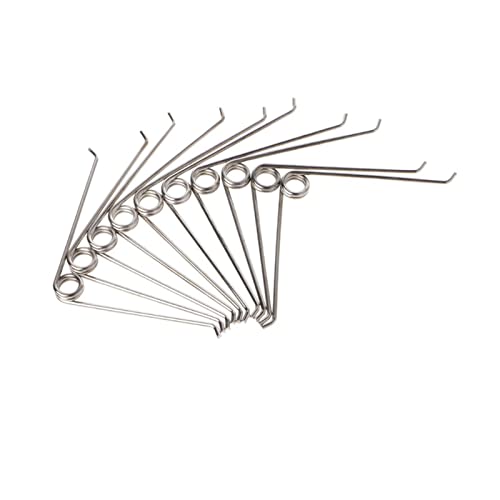 10Pcs V Shape Stainless Steel Compression Spring Gardening Scissors Accessories Tool