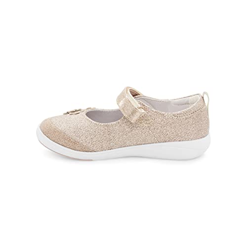 Stride Rite Girls Holly-Adapt Mary Jane Flat, Rose Gold, 7.5 X-Wide Toddler