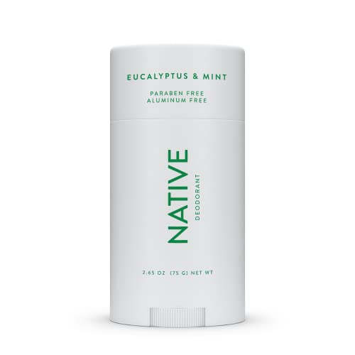 Native Deodorant Contains Naturally Derived Ingredients, 72 Hour Odor Control | Deodorant for Women and Men, Aluminum Free with Baking Soda, Coconut Oil and Shea Butter | Eucalyptus & Mint