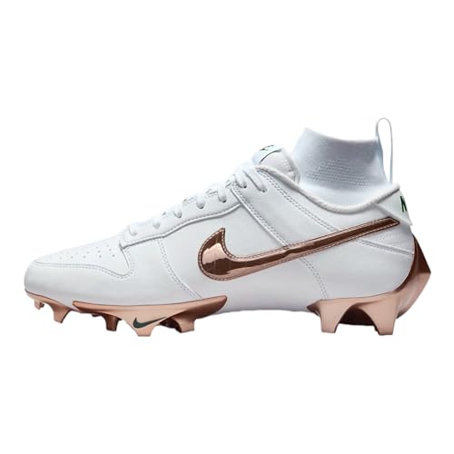 Nike Vapor Edge Dunk Cleats Men's Football Cleats White/Rose Gold-White FN6721-100 11