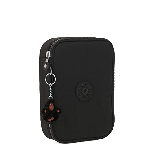 Kipling Womens 100 Pens Printed Case, Organize Accessories, Art Supplies, Makeup, Travel, True Black, 8.25 L X 6 H X 2 D US