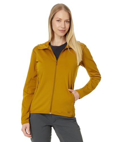 Arc'teryx Kyanite LT Hoody Women's | Lightweight Comfortable Performance Stretch Fleece Hoody | Yukon, Medium