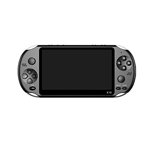 X12 Handheld Game Console 5.1 inch Handheld Game Video Player Dual Rocker 8G Built-in 3000 Game Console Support Archive Function