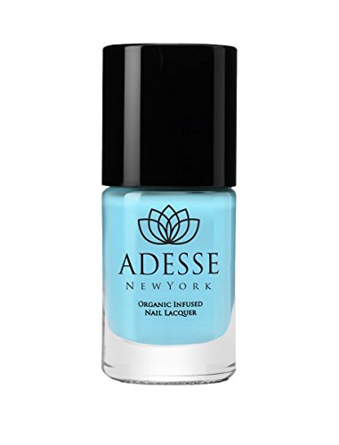 Adesse New York Organic Infused Gel Effect Nail Lacquer, Fast Drying, Chip Resistant Polish, Ultra Long Wear for a Flawless Manicure, Vegan, Cruelty Free, Paraben Free- 11ml (Sistina)