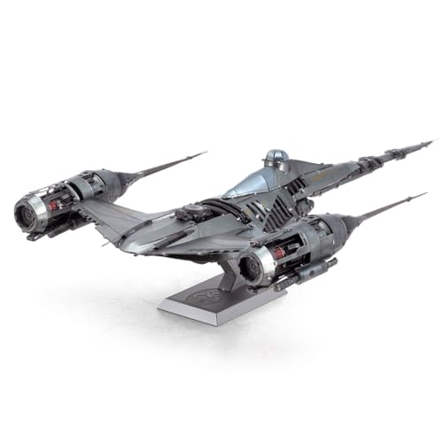 Metal Earth Premium Series Star Wars Mandalorian N-1 Starfighter 3D Metal Model Kit Fascinations