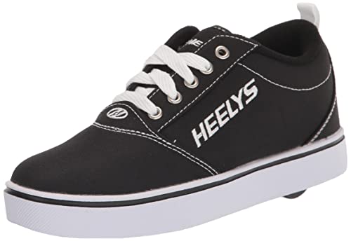 Heelys Footwear Wheeled Heel Shoe, Black, 6 US Unisex Big Kid