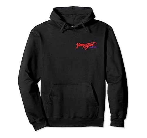 5 Seconds of Summer - Youngblood Logo Rose Front Back Print Pullover Hoodie