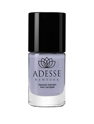 Adesse New York Organic Infused Gel Effect Nail Lacquer, Fast Drying, Chip Resistant Polish, Ultra Long Wear for a Flawless Manicure, Vegan, Cruelty Free, Paraben Free- 11ml (Irina)