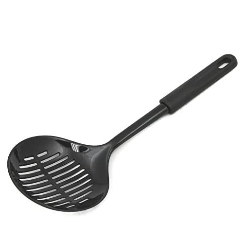 Chef Craft Basic Nylon Sturdy Skimmer, 12.5 inch, Black