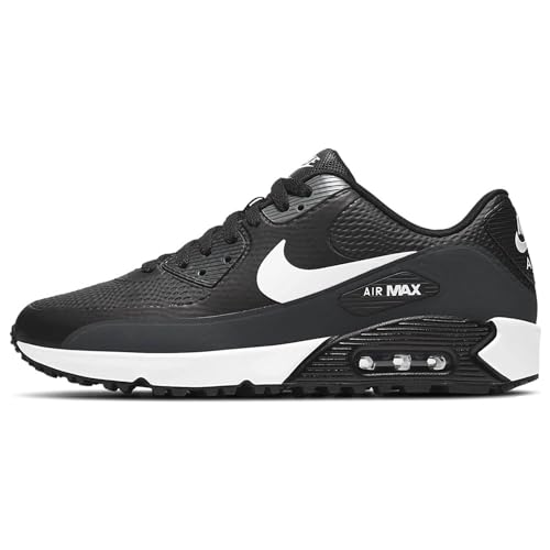 Nike Men's Air Max 90 G Spikeless Golf Shoes, Black/White/Anthracite/Cool/Gray, 11.5