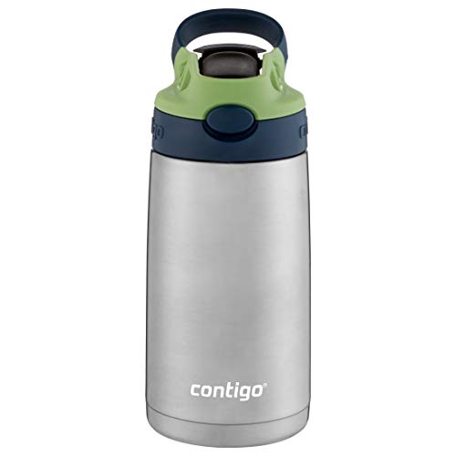 Contigo AUTOSPOUT Camping Hydration Thermal Bottle, 1 Count (Pack of 1), Blueberry/Green Apple
