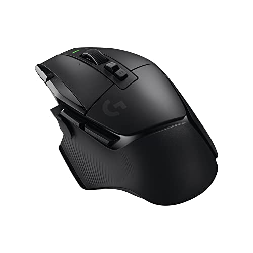 Logitech G502 X Lightspeed Wireless Gaming Mouse - LIGHTFORCE hybrid optical-mechanical switches, HERO 25K gaming sensor, compatible with PC - macOS/Windows - Black