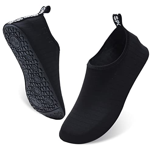 AUXDIQ Water Shoes Outdoor Quick Dry Unisex Sports Aqua Shoes for Beach Diving Snorkeling Surfing Mens Womens