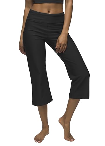 prAna Women's Jara Capri, Black, Medium
