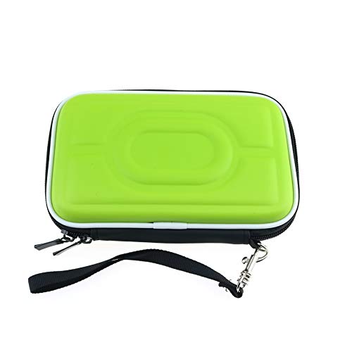 Travel Carrying Protective Cover EVA Hard Case Storage Bag Replacement for Game Boy Advance Color Pocket GBA GBC GBP Console for Nintendo DS Lite NDSL NDSi (Green)