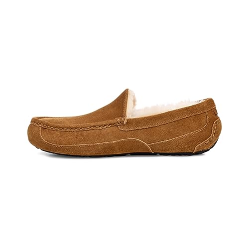 UGG Men's Ascot Slipper, Chestnut, 12