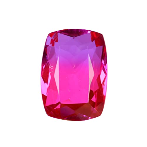 REAL-GEMS Brilliant Cushion Cut Multicolor Ametrine Loose Gemstone Perfect for jewlery Making 90-100 Ct. Approx