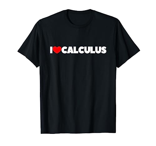I Love (Heart) Calculus T-Shirt