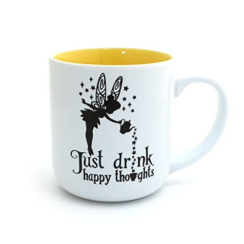 Happy Thoughts Mug, Tinkerbell LennyMud by Lorrie Veasey