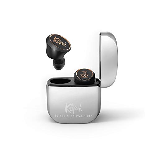Klipsch T5 True Wireless Headphones, Silver, 1067567, Small