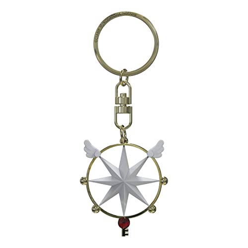 ABYSTYLE Cardcaptor Sakura Dream Key 3D Metal Keychain Anime Manga Accessories Merch Gift
