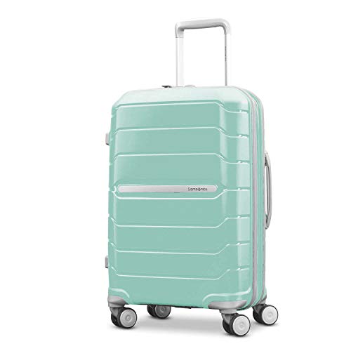Samsonite Freeform Hardside Expandable with Double Spinner Wheels, Carry-On 21-Inch, Mint Green