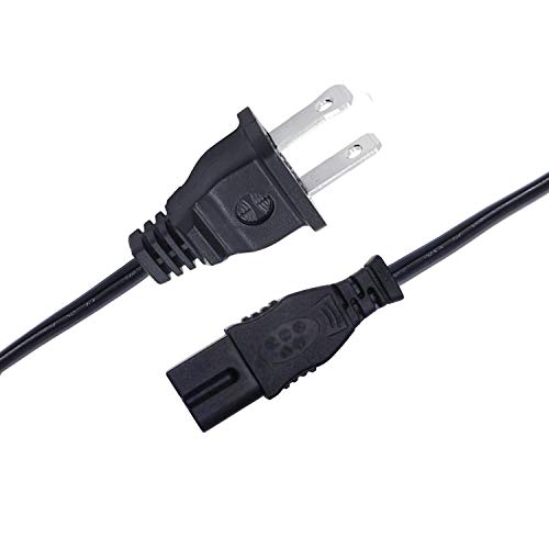 UL Listed 8ft Power Cord Replacement for Singer Sewing Machine Quantum Stylist 9960 Curvy 8770 8780 6180 6199 Brilliance 7256 4166 5400 5625 6160 AC Cable