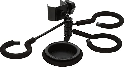 Hercules Stands HA100 Clamp-on Four Mute Holder - Trumpet, Trombone, Cornet, French Horn