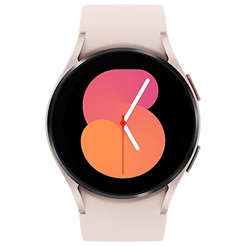 Samsung Galaxy Watch 5 (40mm, WiFi + 4G LTE) 1.2' Super AMOLED Smartwatch GPS Bluetooth w/ Advanced Sleep Coaching, Bioactive Sensor, Water Resistant R905U (Generic Charger, Pink Gold) (Renewed)