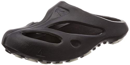 KEEN Men's Shanti Comfortable Slip On Lightweight Clogs, Black/Dawn Blue, 9