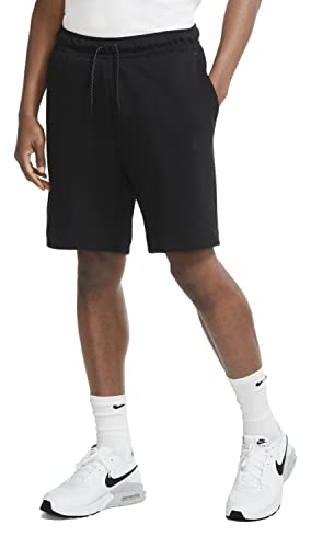 Nike Men's Sportswear Tech Fleece Shorts (Black, X-Large)