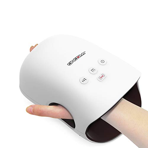 CINCOM Hand Massager（FSA or HSA Eligible）- Cordless Hand Massager with Heat and Compression for Arthritis and Carpal Tunnel - Gifts for Women(White)