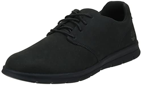Timberland Men's Graydon Oxford Basic Shoes, Black Nubuck, 10