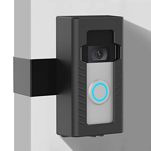 BFYTN Anti-Theft Video Doorbell Mount Compatible with Video Doorbell 12/3/4,Also Fit for Most Kind Brand of Video Doorbell Adjustable Mounting Bracket for Apartment, Rental, dorms,No Drilling