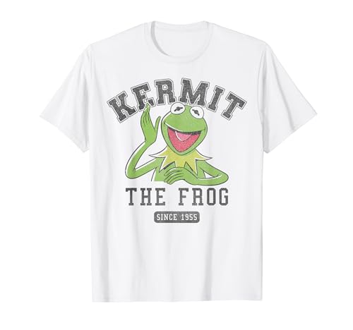 Disney The Muppets Kermit The Frog Since 1955 Collegiate T-Shirt