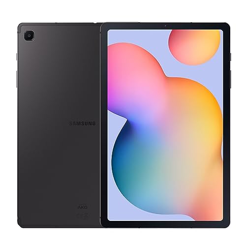 SAMSUNG Galaxy Tab S6 Lite 10.4' 64GB Android Tablet, LCD Screen, S Pen Included, Slim Metal Design, AKG Dual Speakers, 8MP Rear Camera, Long Lasting Battery, US Version, 2022, Oxford Gray