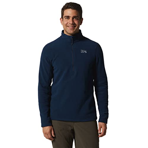 Mountain Hardwear Men's Microchill 2.0 Zip T, Hardwear Navy, X-Large