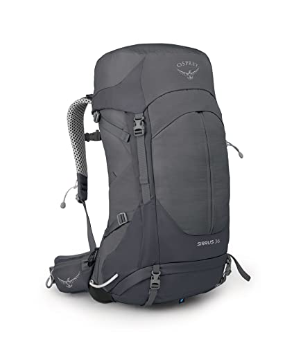 Osprey Sirrus 36L Women's Hiking Backpack, Tunnel Vision Grey